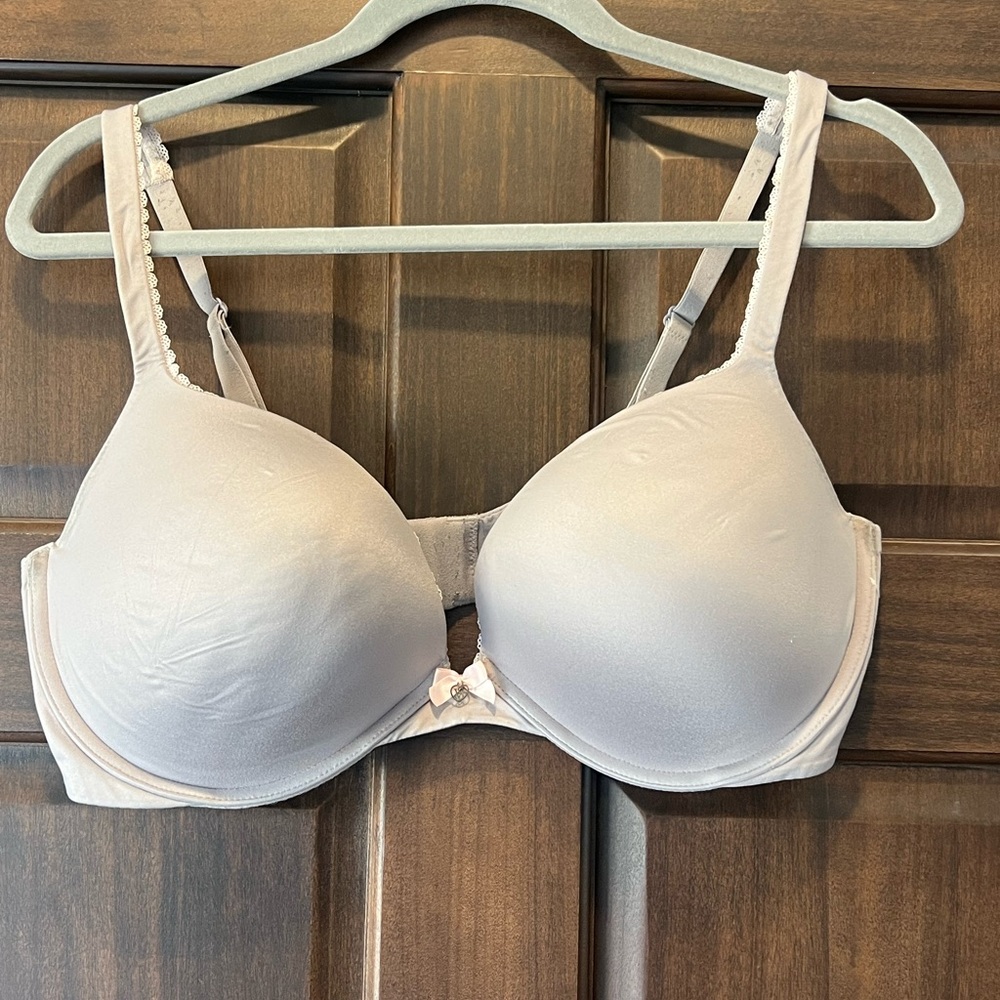 Victoria’s Secret Body By Victoria lilac and pink lace trim- 38DD
